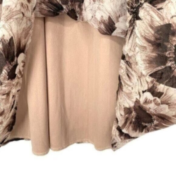 Anthropologie ASTR The Label Floral Print Lace Babydoll Mini Shift Dress - Picture 9 of 11